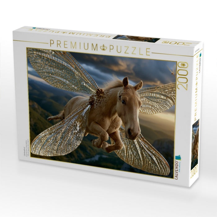 Libellenpferd - CALVENDO Foto-Puzzle'