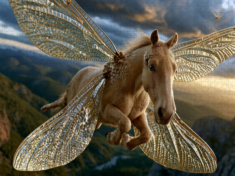 Libellenpferd - CALVENDO Foto-Puzzle'