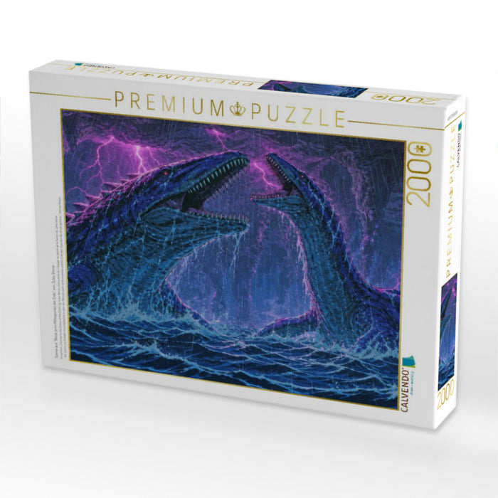 Szene aus "Reise zum Mittelpunkt der Erde" von Jules Verne - CALVENDO Foto-Puzzle'