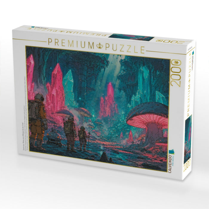 Szene aus "Reise zum Mittelpunkt der Erde" - CALVENDO Foto-Puzzle'
