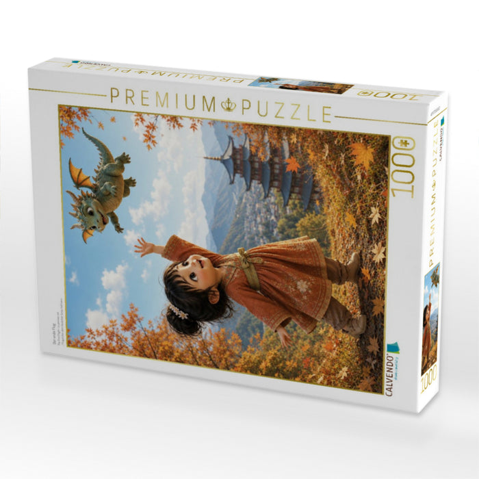 Der erste Flug - CALVENDO Foto-Puzzle'