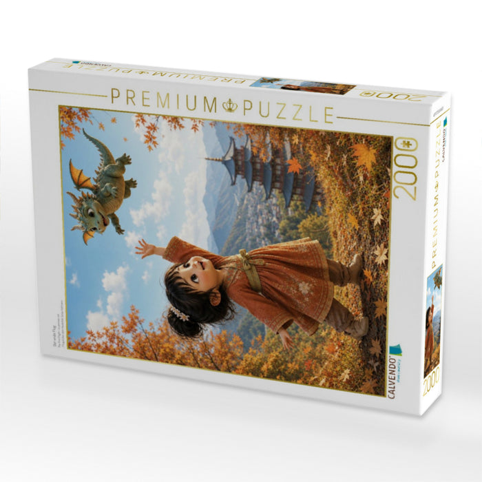 Der erste Flug - CALVENDO Foto-Puzzle'