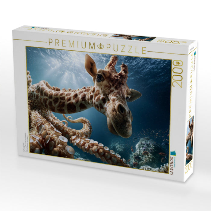 Tiefseegiraffe - CALVENDO Foto-Puzzle'
