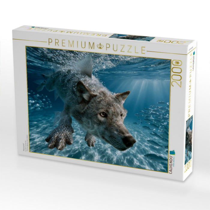 Meereswolf - CALVENDO Foto-Puzzle'