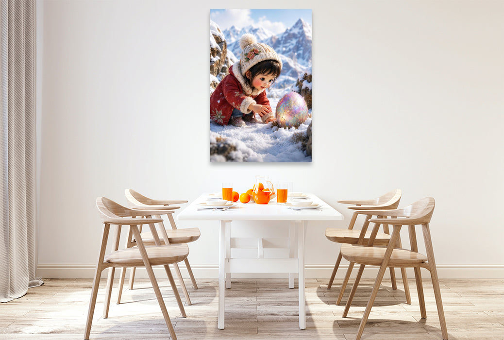 Premium Textil-Leinwand Der Beginn eines Wunders