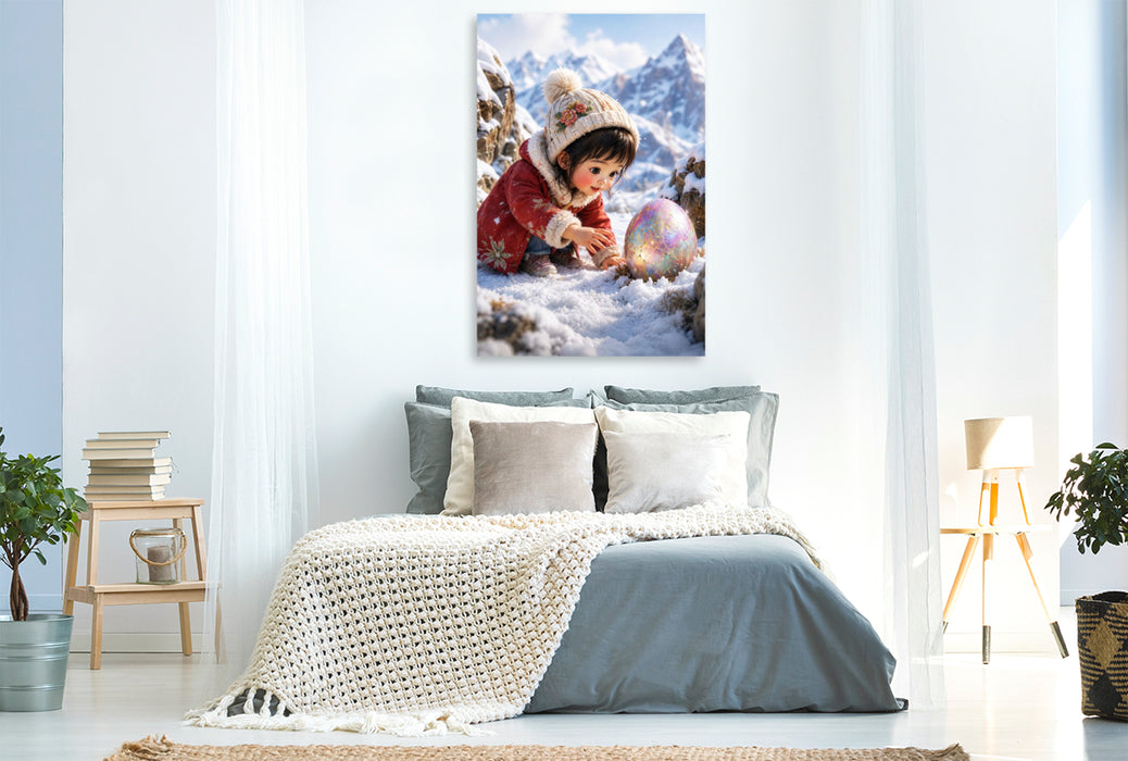 Premium Textil-Leinwand Der Beginn eines Wunders