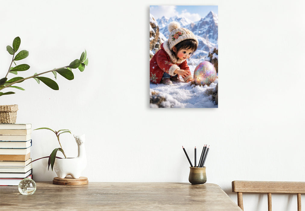 Premium Textil-Leinwand Der Beginn eines Wunders