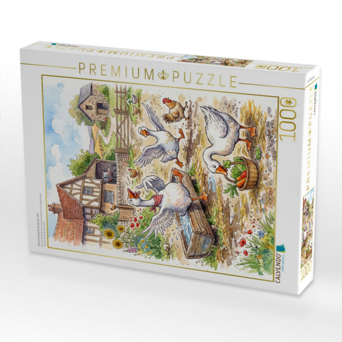Bauernhofspaß das ganze Jahr - CALVENDO Foto-Puzzle'