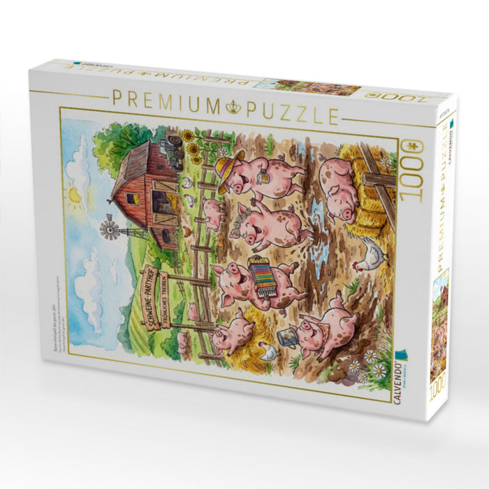 Bauernhofspaß das ganze Jahr - CALVENDO Foto-Puzzle'