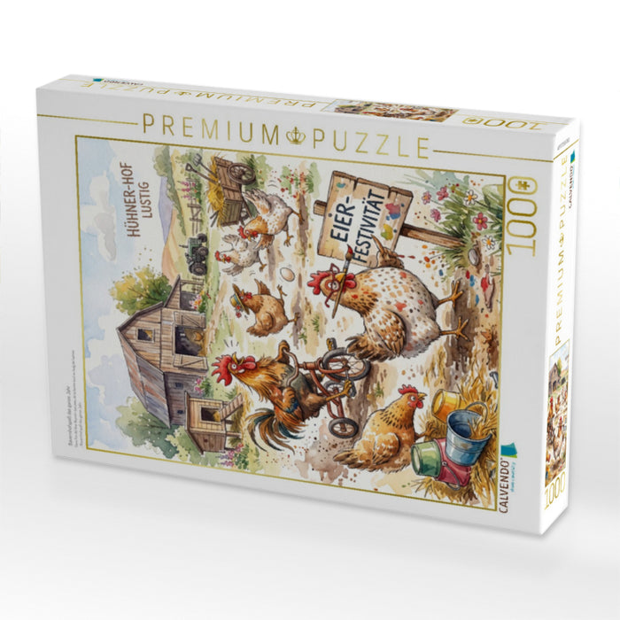 Bauernhofspaß das ganze Jahr - CALVENDO Foto-Puzzle'