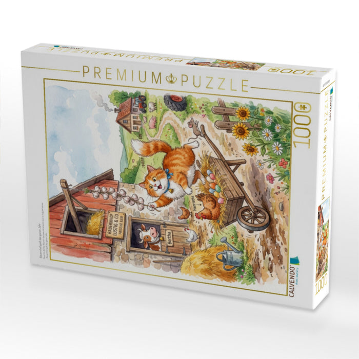 Bauernhofspaß das ganze Jahr - CALVENDO Foto-Puzzle'