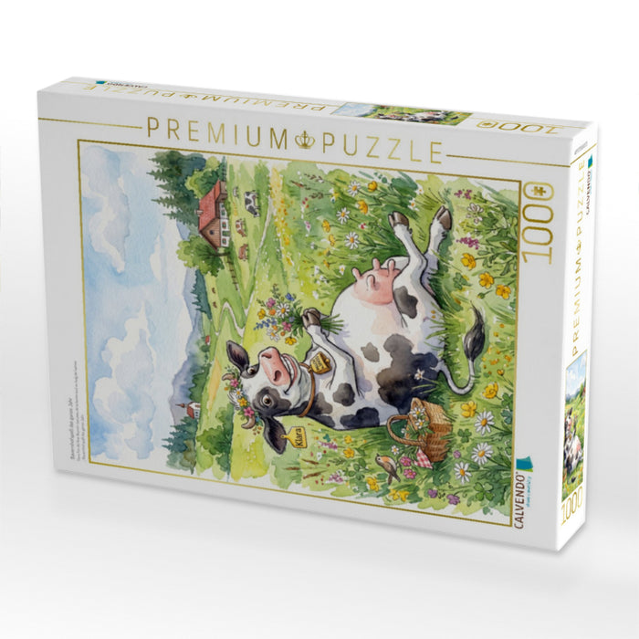 Bauernhofspaß das ganze Jahr - CALVENDO Foto-Puzzle'
