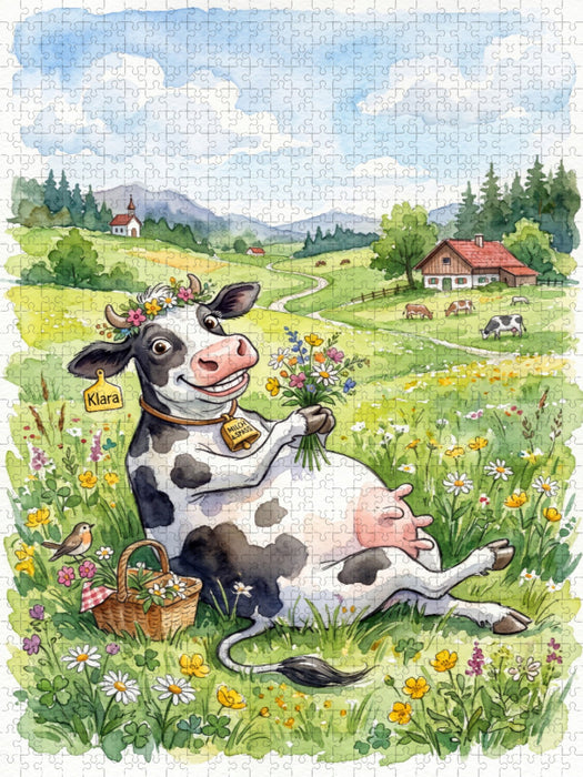 Bauernhofspaß das ganze Jahr - CALVENDO Foto-Puzzle'