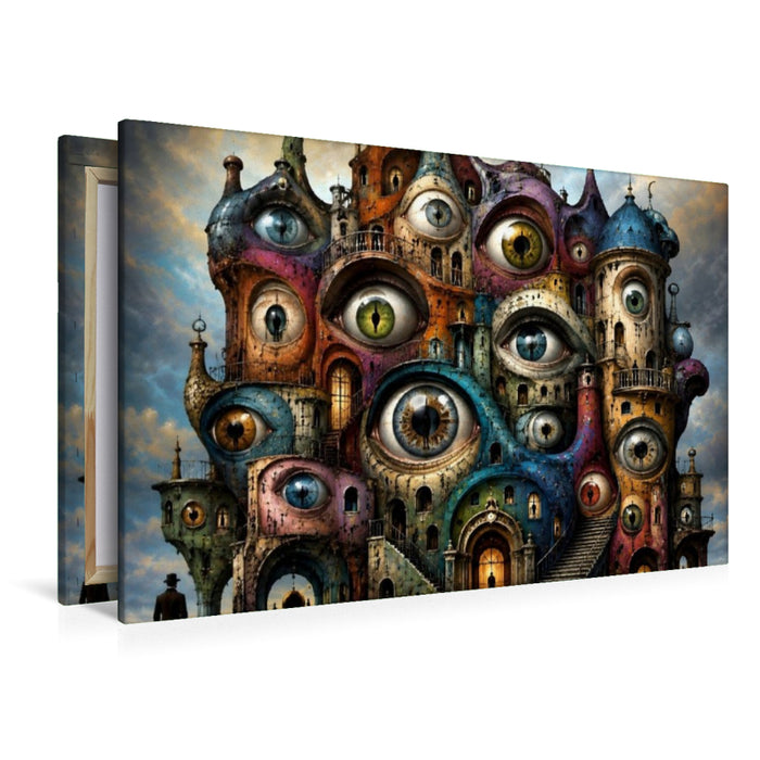 Premium Textil-Leinwand März
