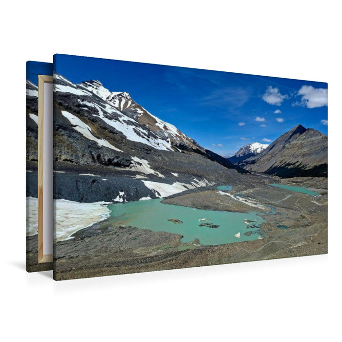 Premium Textil-Leinwand Columbia Icefield, Alberta