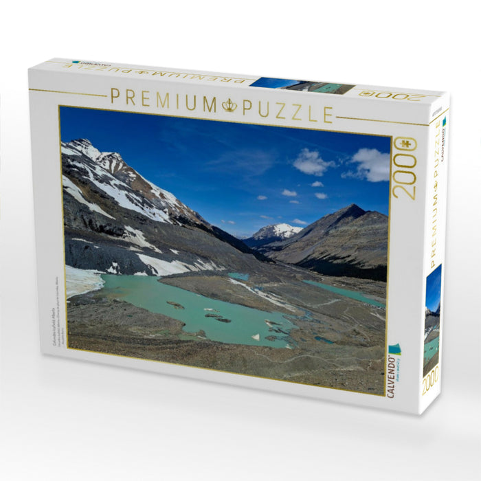 Columbia Icefield, Alberta - CALVENDO Foto-Puzzle'