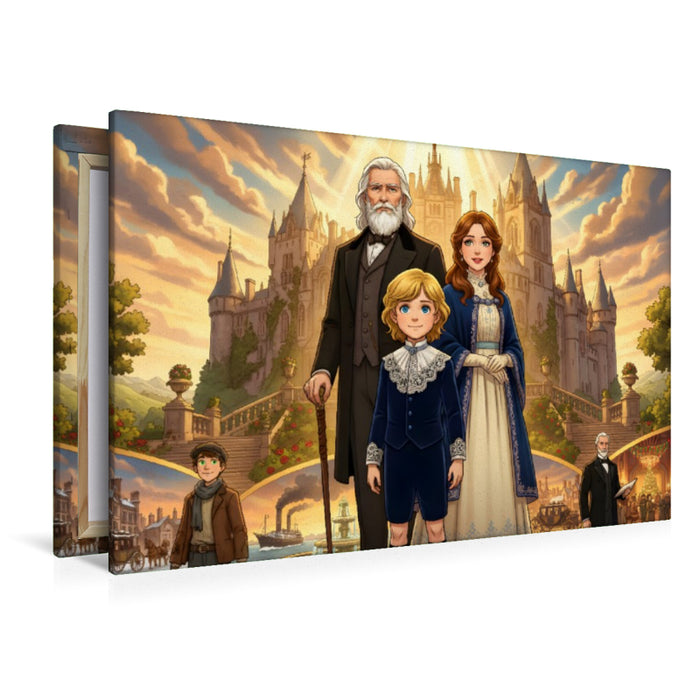 Premium Textil-Leinwand Der kleine Lord