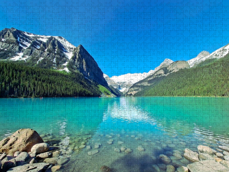 Lake Louise, Alberta - CALVENDO Foto-Puzzle'