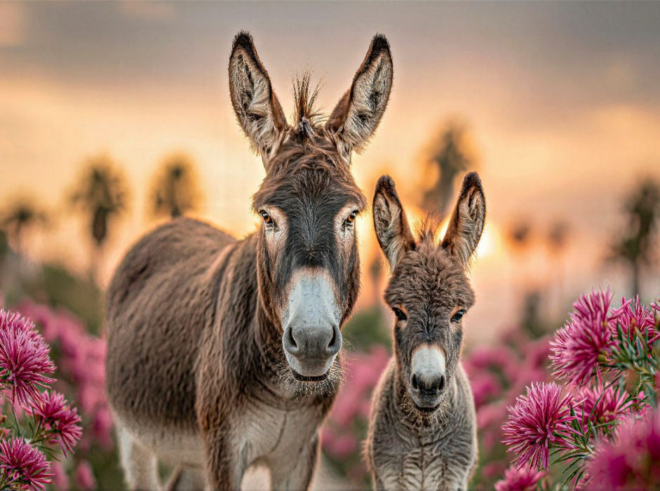 Ein gemeinsamer Ausflug zur Erkundung der Natur - CALVENDO Foto-Puzzle'