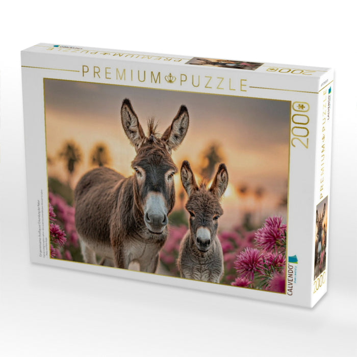 Ein gemeinsamer Ausflug zur Erkundung der Natur - CALVENDO Foto-Puzzle'