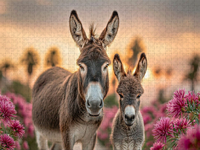 Ein gemeinsamer Ausflug zur Erkundung der Natur - CALVENDO Foto-Puzzle'
