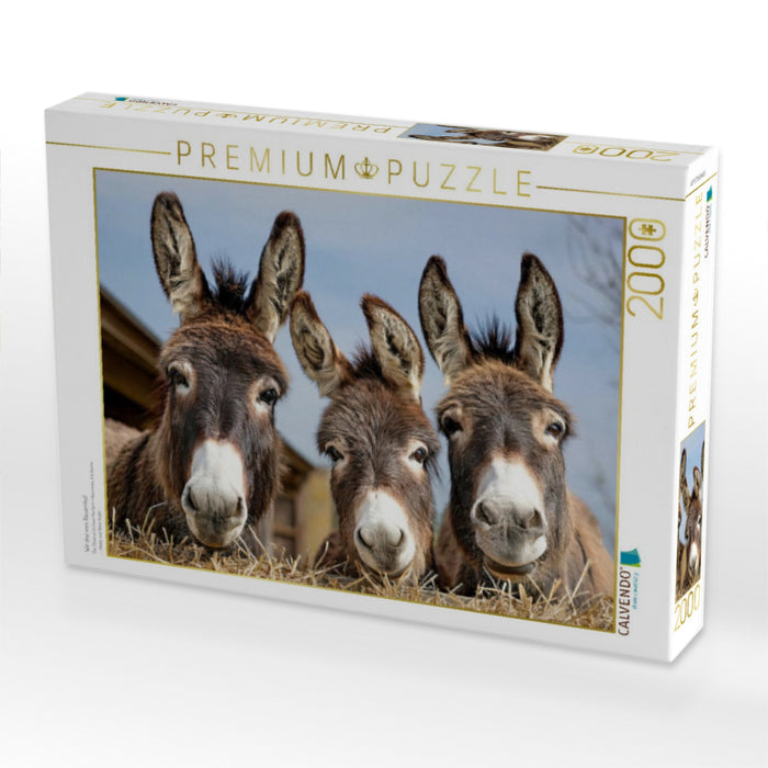 Wir drei vom Bauernhof - CALVENDO Foto-Puzzle'