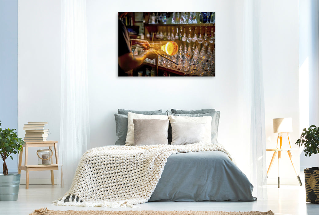 Premium Textil-Leinwand Handwerk, das Licht formt und Herzen gewinnt.