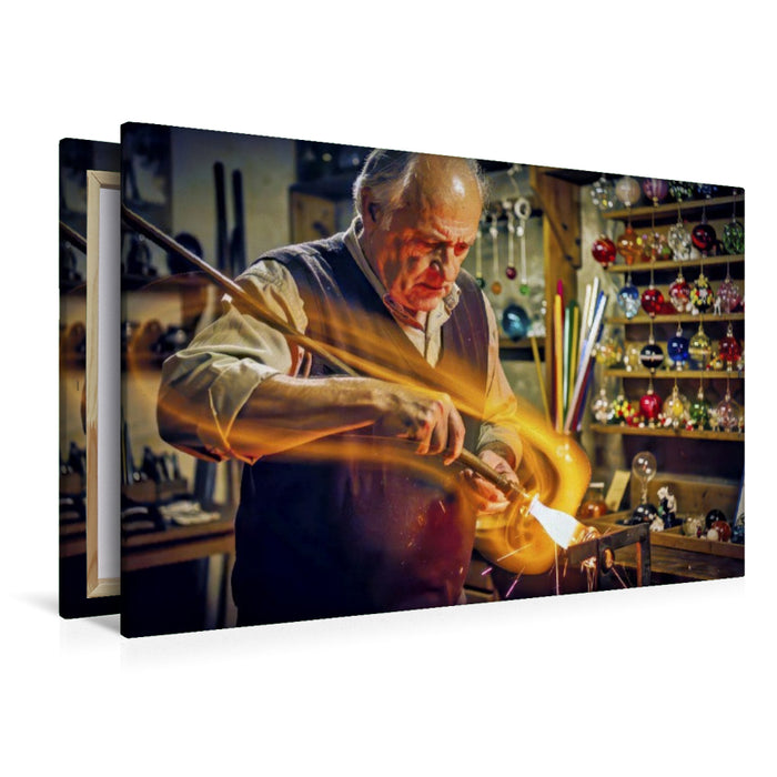 Premium Textil-Leinwand Jede Form ein Gedicht, jede Linie ein Meisterstück.
