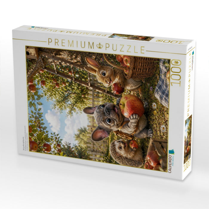 Die große Apfelernte - CALVENDO Foto-Puzzle'
