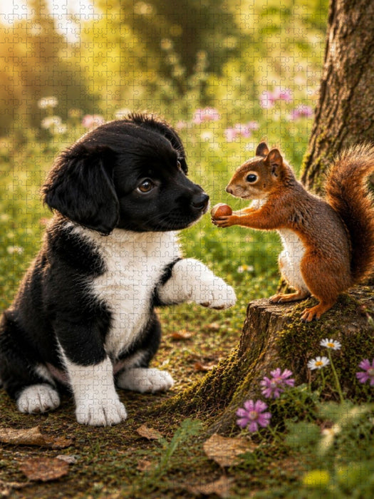 Ein Geschenk des Waldes - CALVENDO Foto-Puzzle'