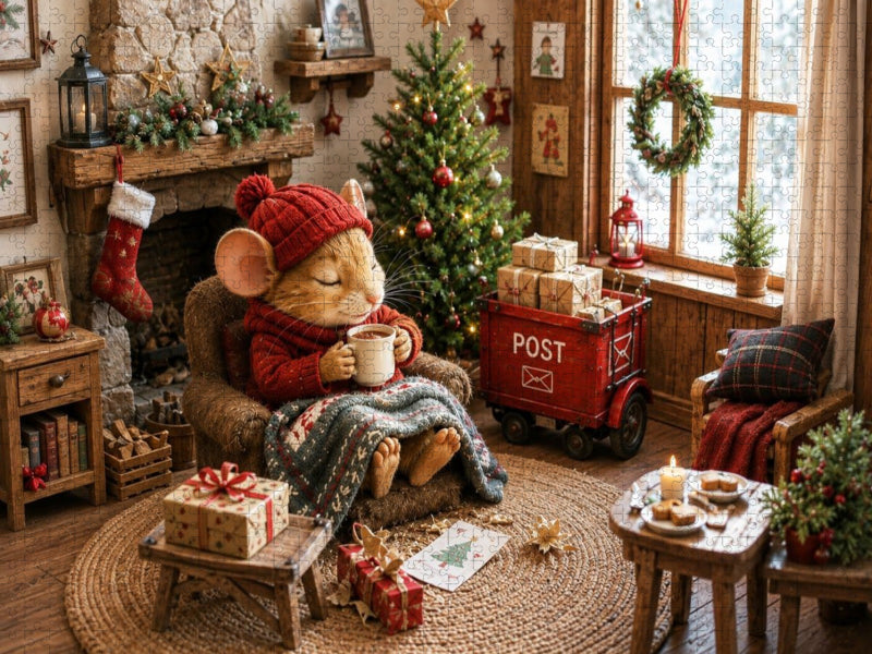 Weihnachtsruhe - CALVENDO Foto-Puzzle'