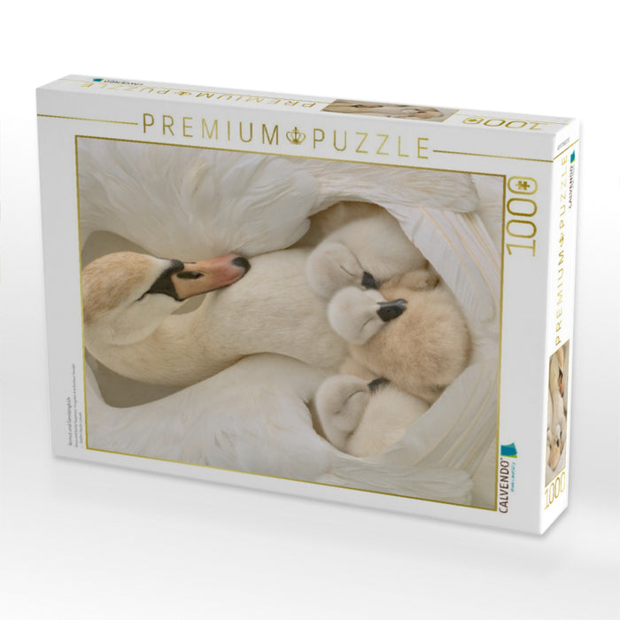 Anmut und Familienglück - CALVENDO Foto-Puzzle'
