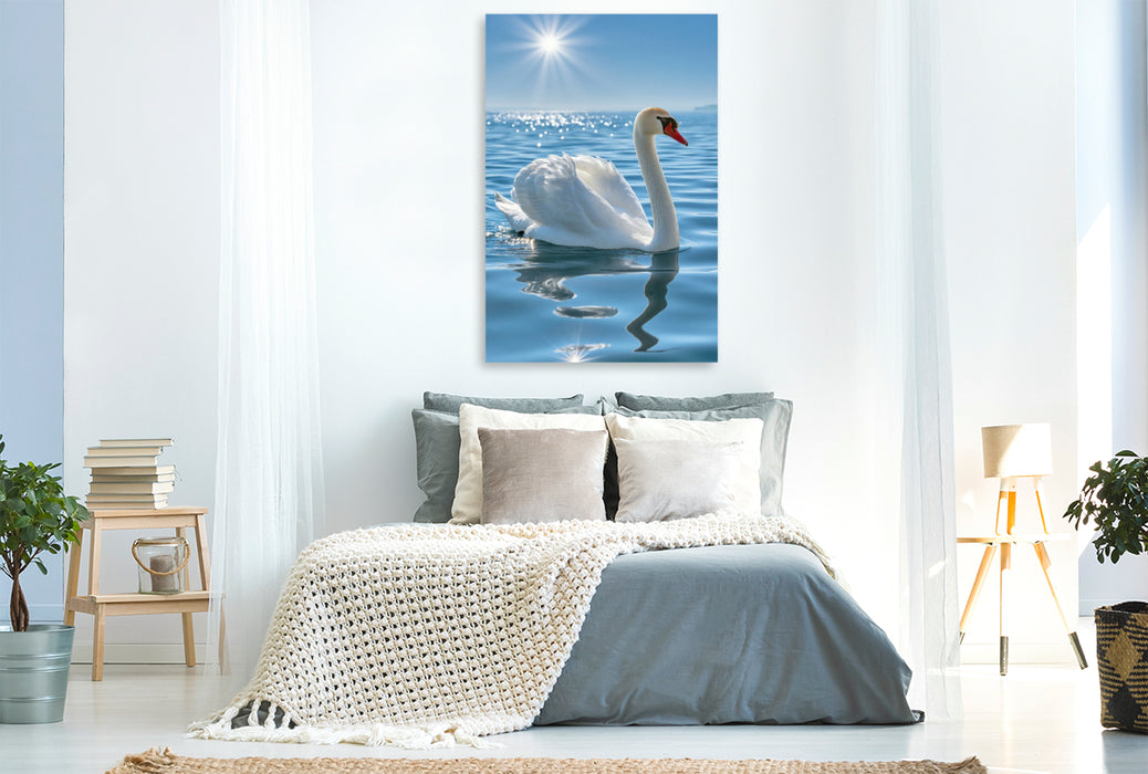 Premium Textil-Leinwand Im Licht des Sommers