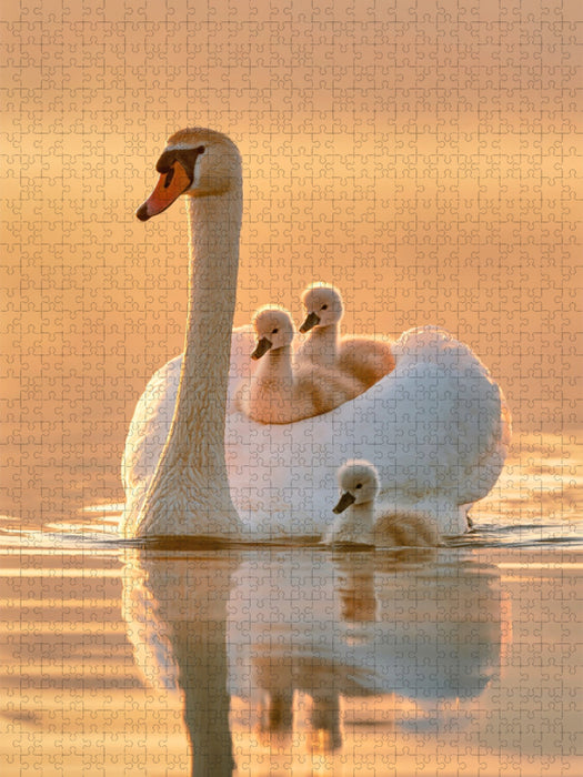 Liebe trägt die Kleinsten - CALVENDO Foto-Puzzle'