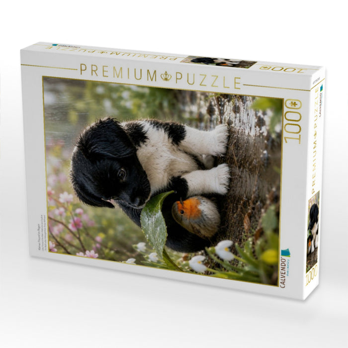 Kleiner Freund im Regen - CALVENDO Foto-Puzzle'
