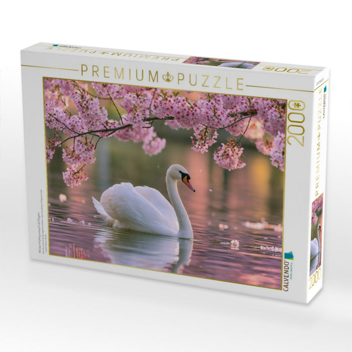 Mit dem Frühling erwacht die Eleganz - CALVENDO Foto-Puzzle'