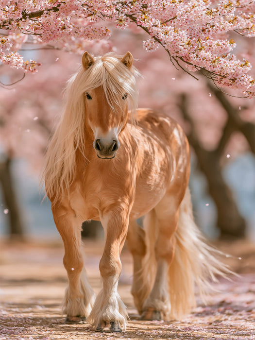Mit jedem Frühling erwacht auch die Freiheit - CALVENDO Foto-Puzzle'