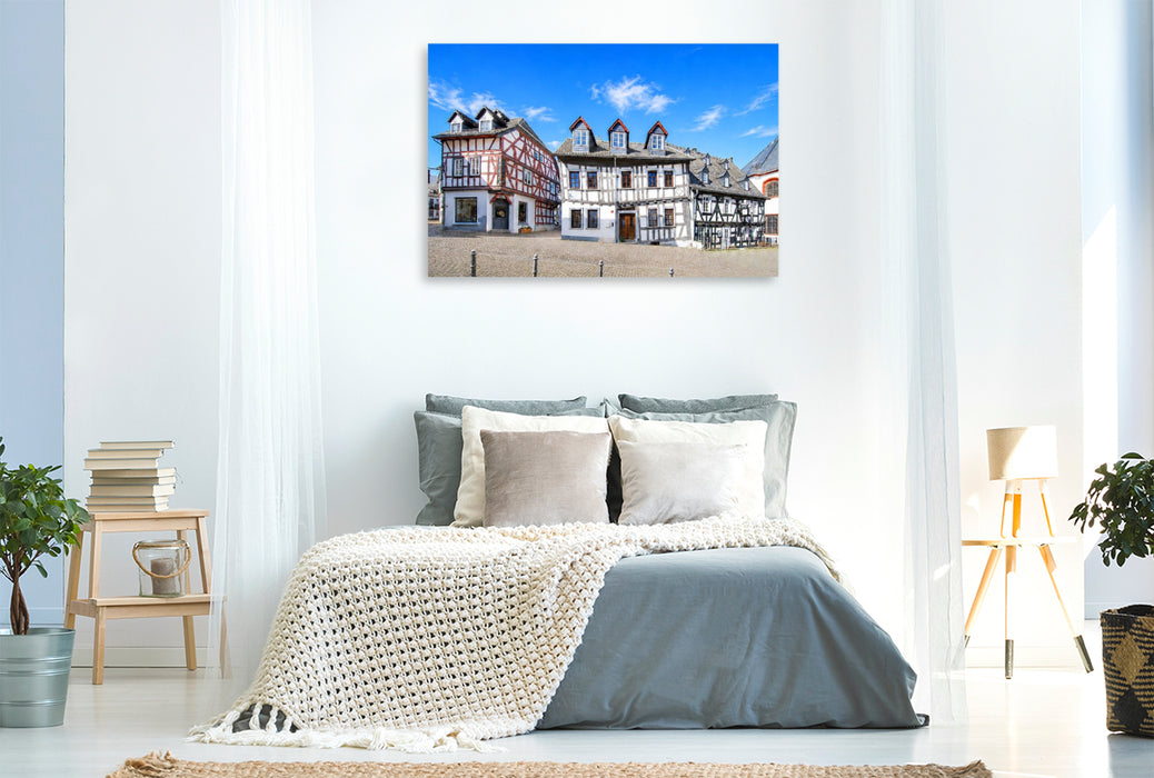 Premium Textil-Leinwand Obergasse