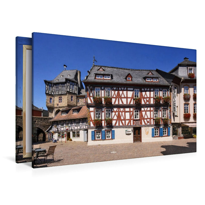 Premium Textil-Leinwand König-Adolf-Platz