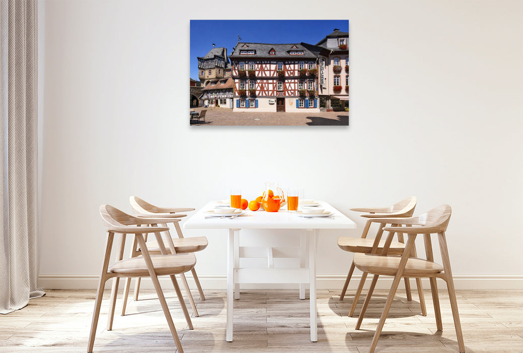 Premium Textil-Leinwand König-Adolf-Platz