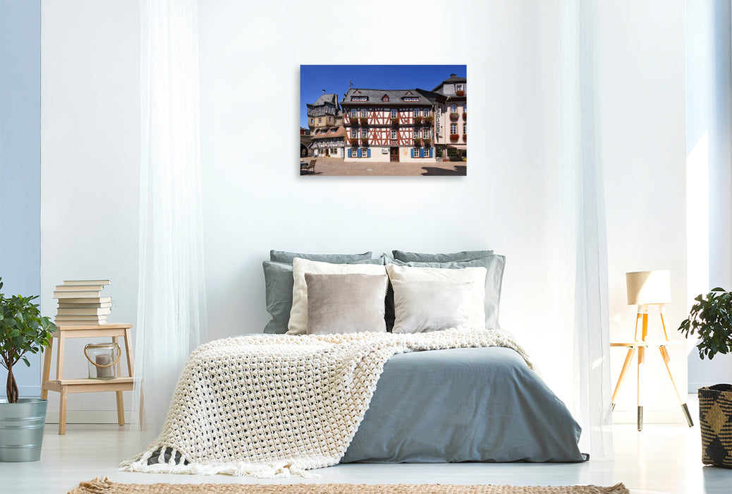 Premium Textil-Leinwand König-Adolf-Platz