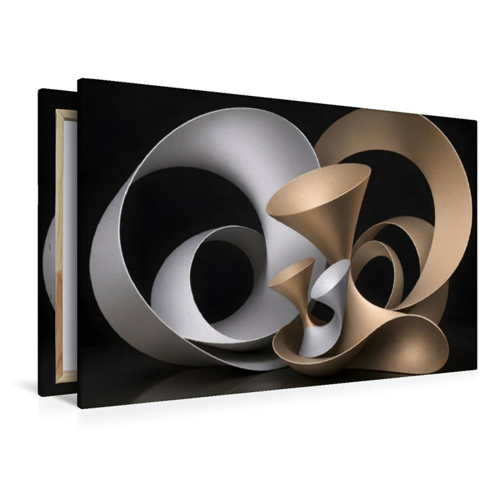 Premium Textil-Leinwand Mai