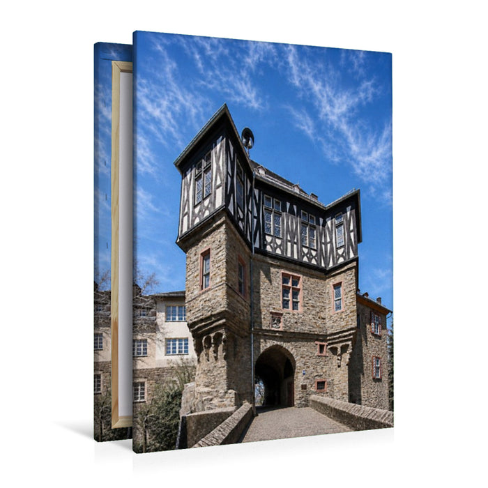 Premium Textil-Leinwand Burgtor
