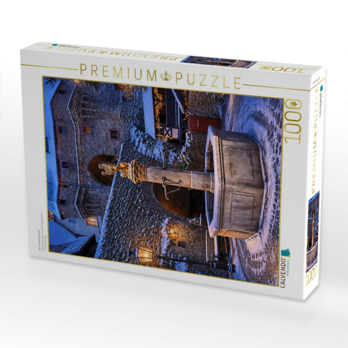 Am Löwenbrunnen - CALVENDO Foto-Puzzle'