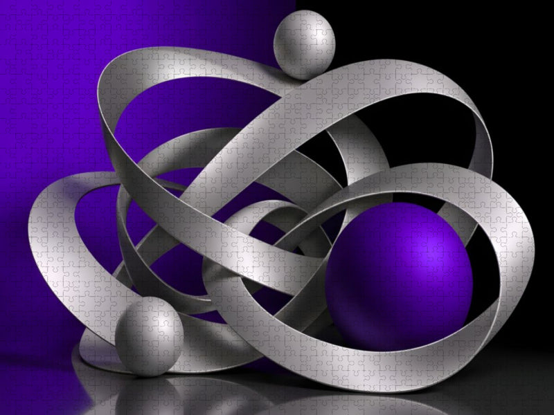Geometrie in Bewegung - CALVENDO Foto-Puzzle'