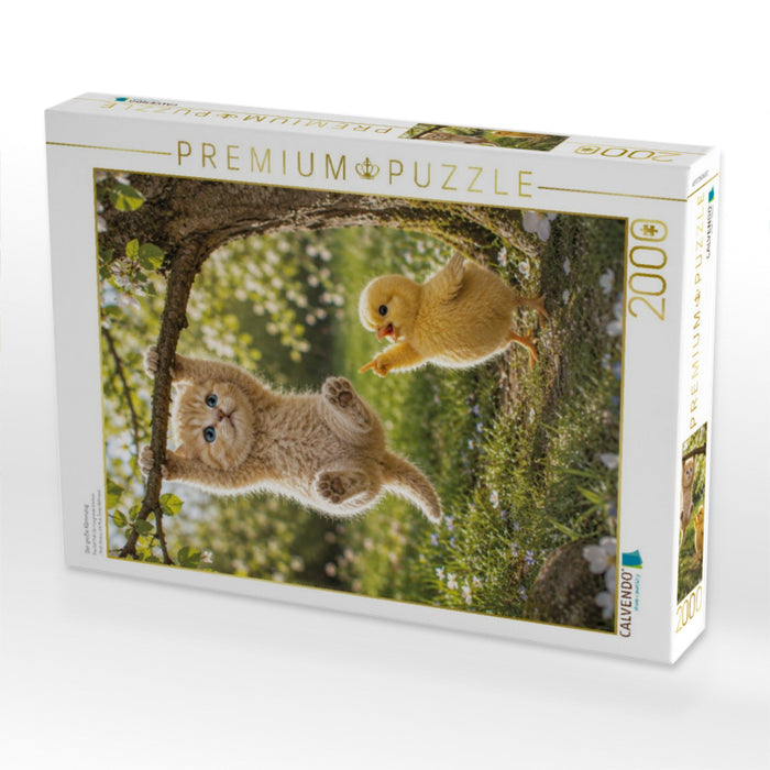 Der große Klimmzug - CALVENDO Foto-Puzzle'