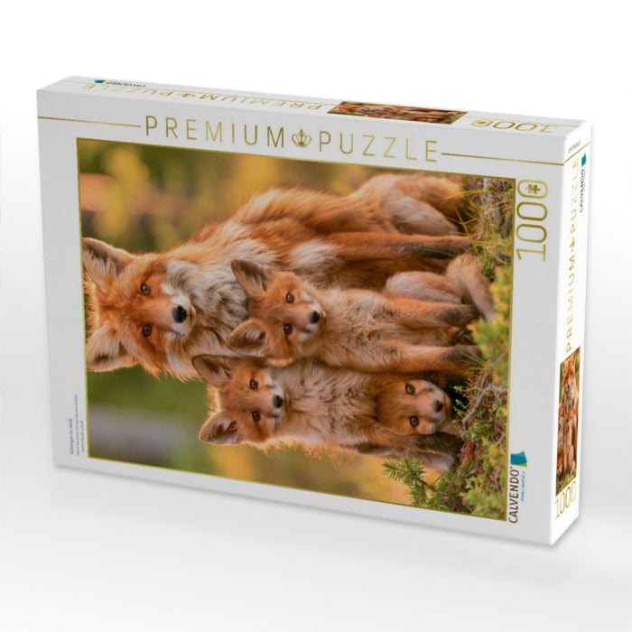 Geborgen im Wald - CALVENDO Foto-Puzzle'
