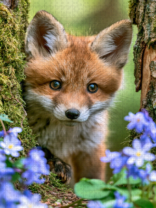 Wächter des Waldes - CALVENDO Foto-Puzzle'