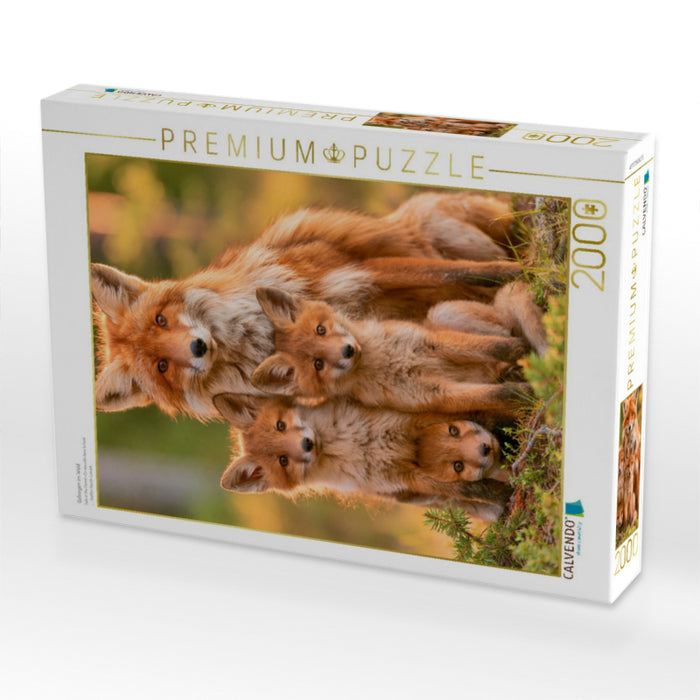 Geborgen im Wald - CALVENDO Foto-Puzzle'