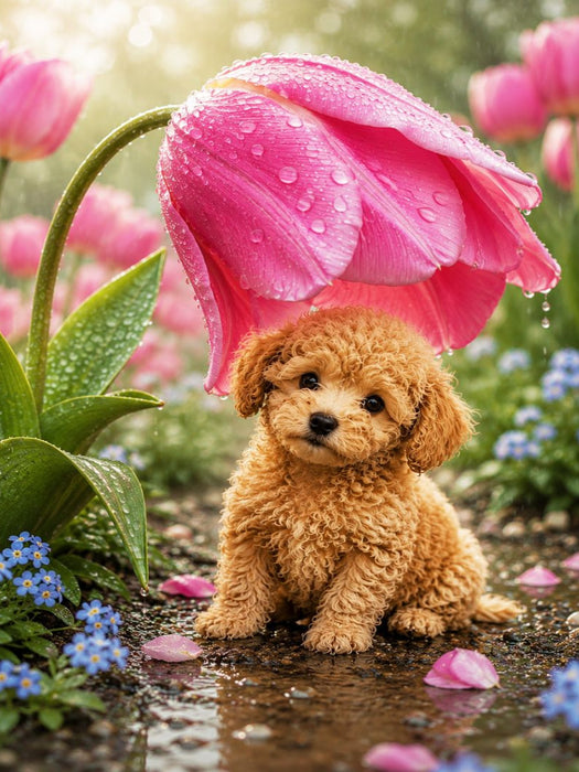 Ein Dach aus Blüten - CALVENDO Foto-Puzzle'